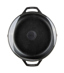 Chef Collection 12 Inch Cast Iron Everyday Pan
