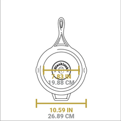 Blacklock Lightweight Cast Iron Skillet Set