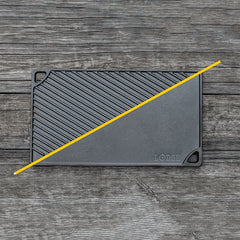 16.75 x 9.5 Inch Double Play Reversible Grill/Griddle